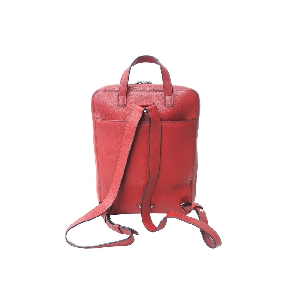 Prada Rucksack Backpack Leather Red - image 4